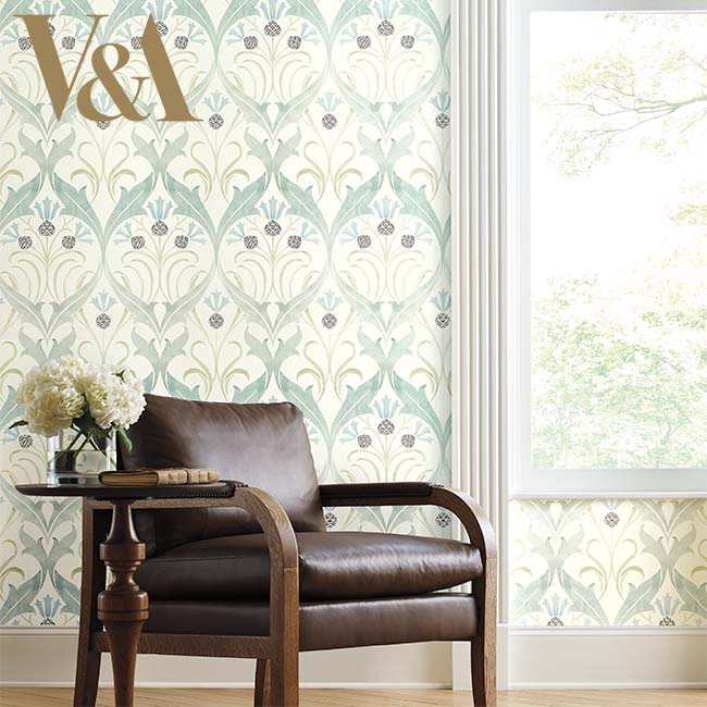 pinecone-ribbon-wallpaper-teal-york-wallcoverings-ac9171