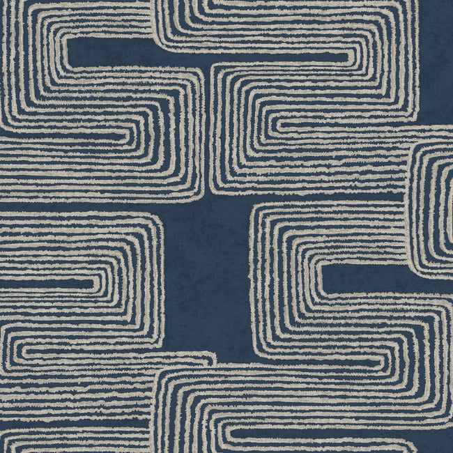 nikki-chu-zulu-thread-wallpaper-midnight-silver-york-wallcoverings-ag2033