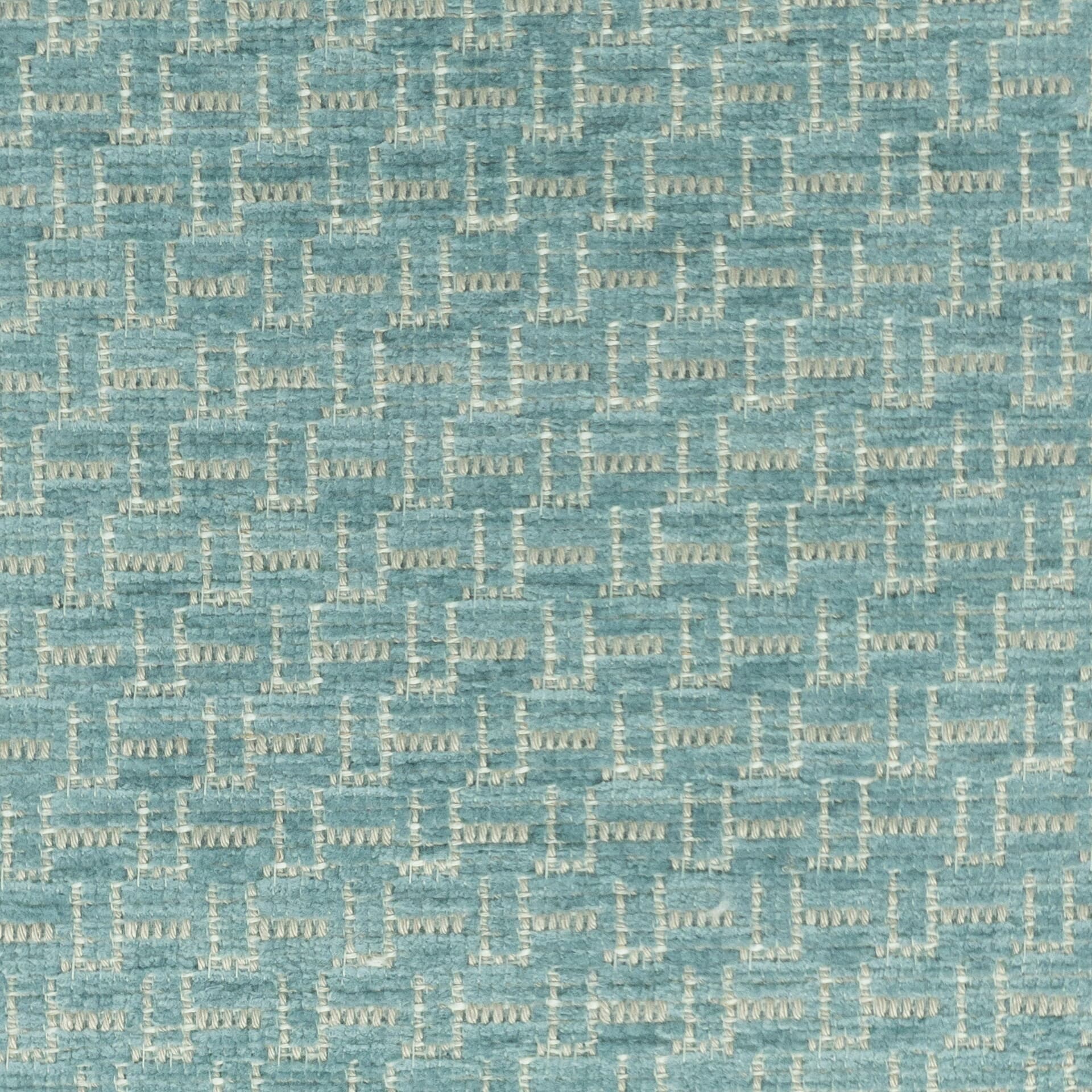 Banville 3 Aqua by Stout Fabric