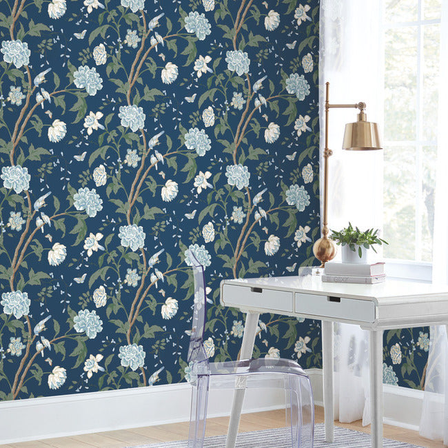 teahouse-floral-wallpaper-navy-york-wallcoverings-bl1782