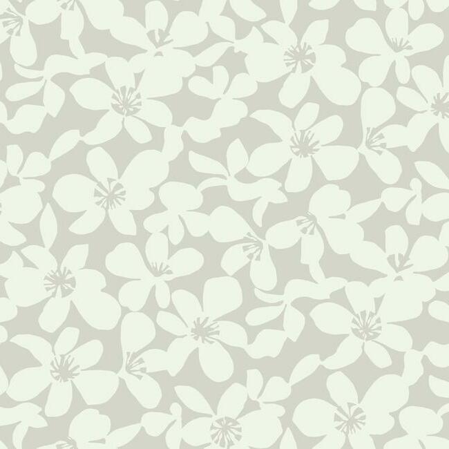 Free Spirit Wallpaper - Grey - York Wallcoverings - BO6682