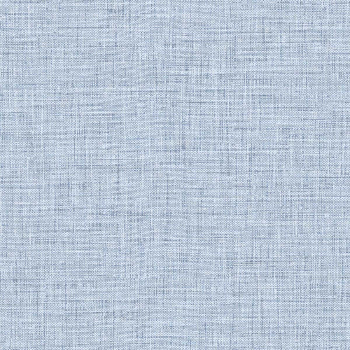 Seabrook Designs BV30212 Texture Gallery Easy Linen  Wallpaper Sky Blue