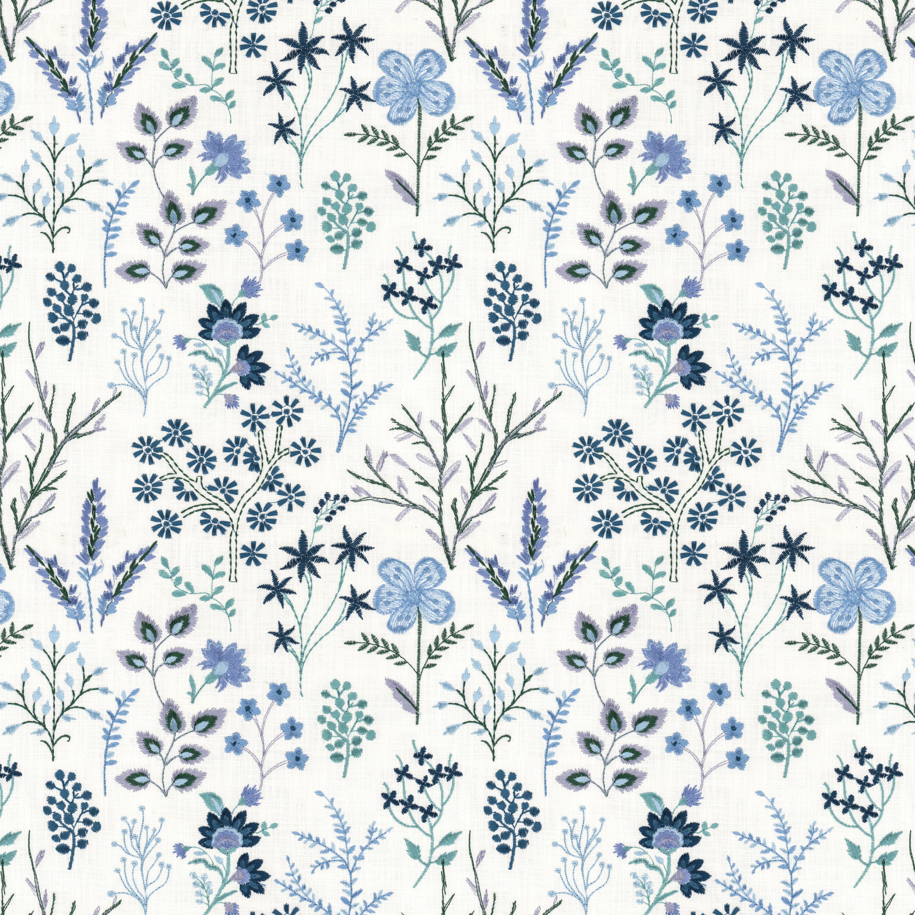 Corona 1 Periwinkle by Stout Fabric