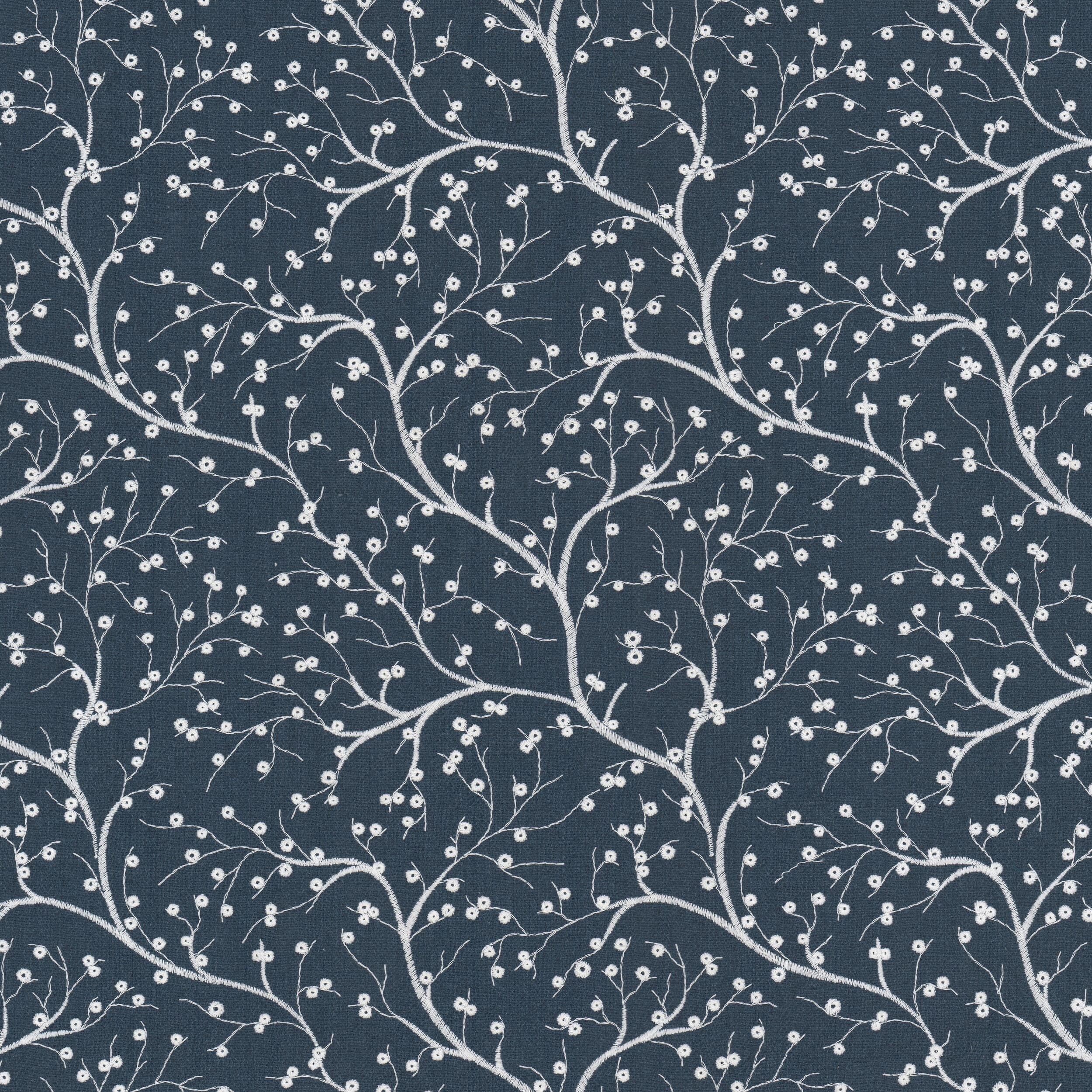 Crumpet 2 Indigo by Stout Fabric