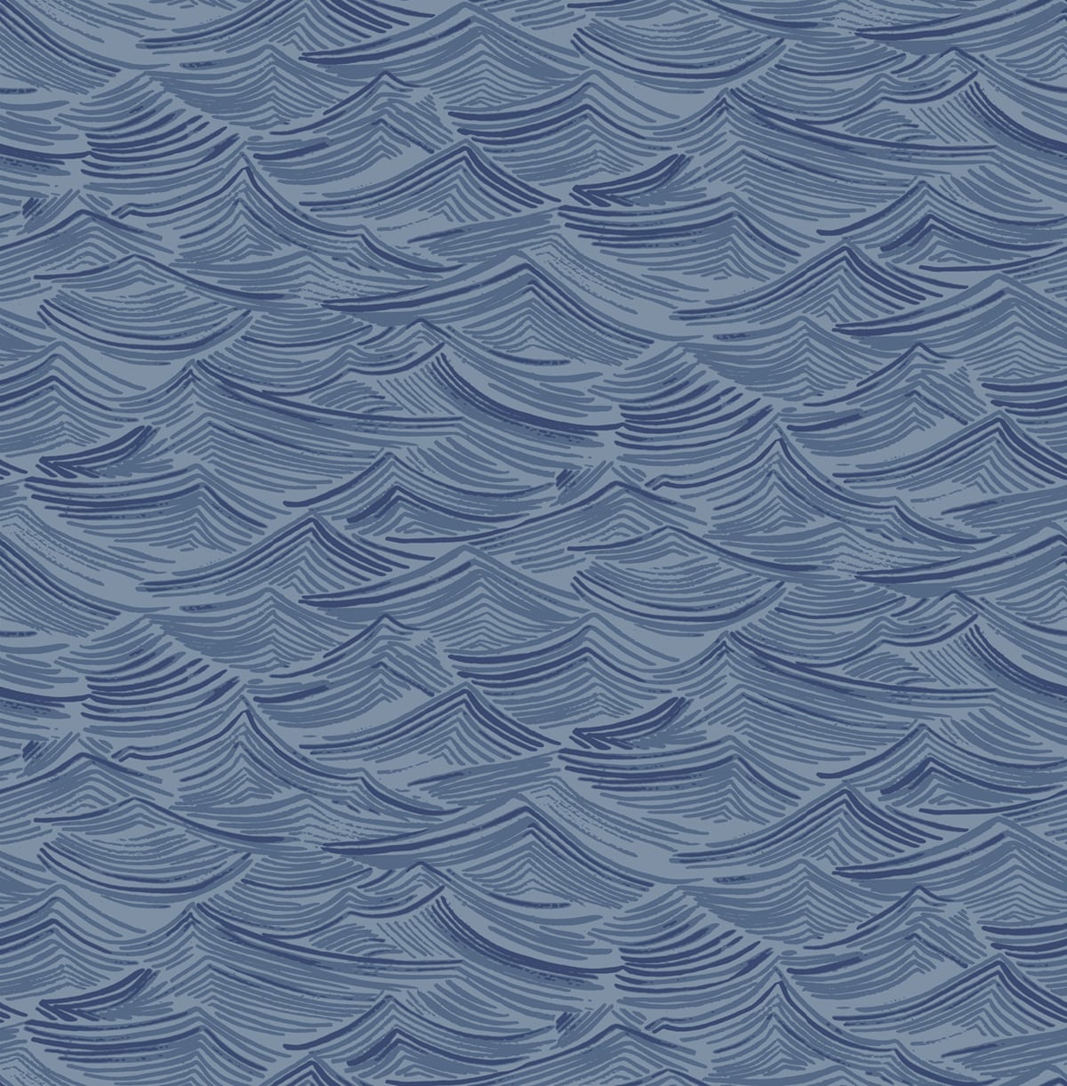 Seabrook Designs DA60512 Day Dreamers Calm Seas  Wallpaper Carolina Blue