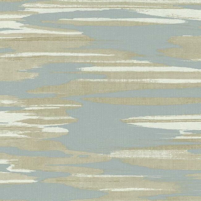 Nimbus Wallpaper - Blue/Neutral - York Wallcoverings - DD3822