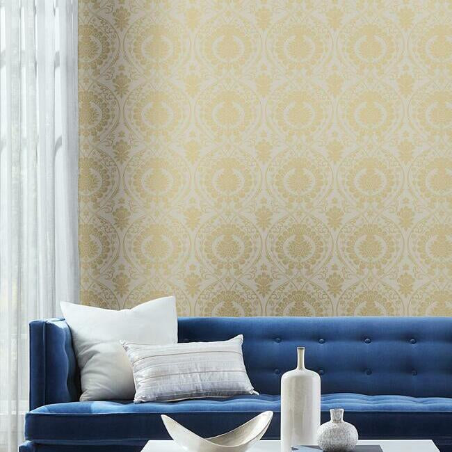 imperial-damask-wallpaper-linen-gold-york-wallcoverings-dm4903