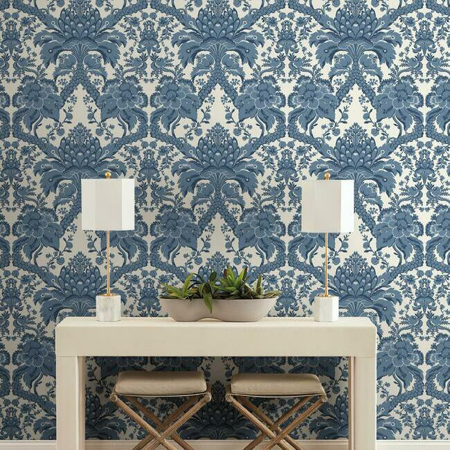 french-artichoke-damask-wallpaper-indigo-york-wallcoverings-dm4951