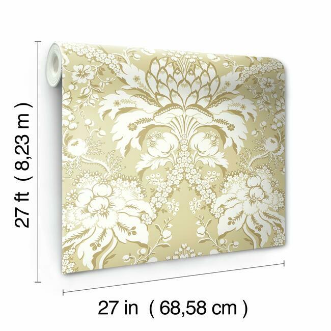 french-artichoke-damask-wallpaper-yellow-york-wallcoverings-dm4953