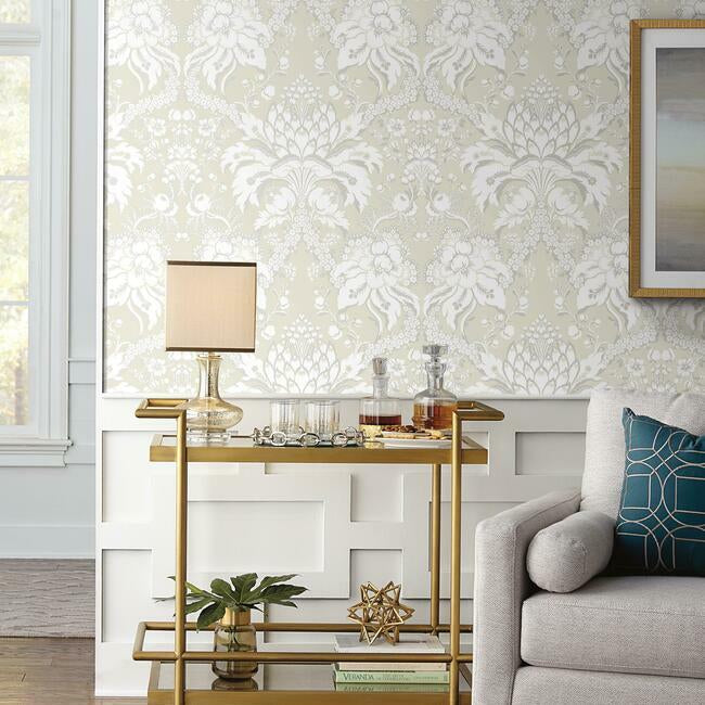 french-artichoke-damask-wallpaper-beige-on-gold-york-wallcoverings-dm4956