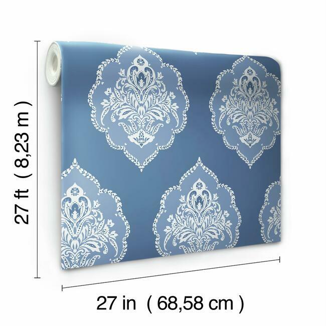 signet-medallion-damask-wallpaper-cobalt-york-wallcoverings-dm4986