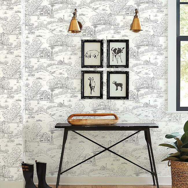 pasture-toile-wallpaper-black-white-york-wallcoverings-fh4031