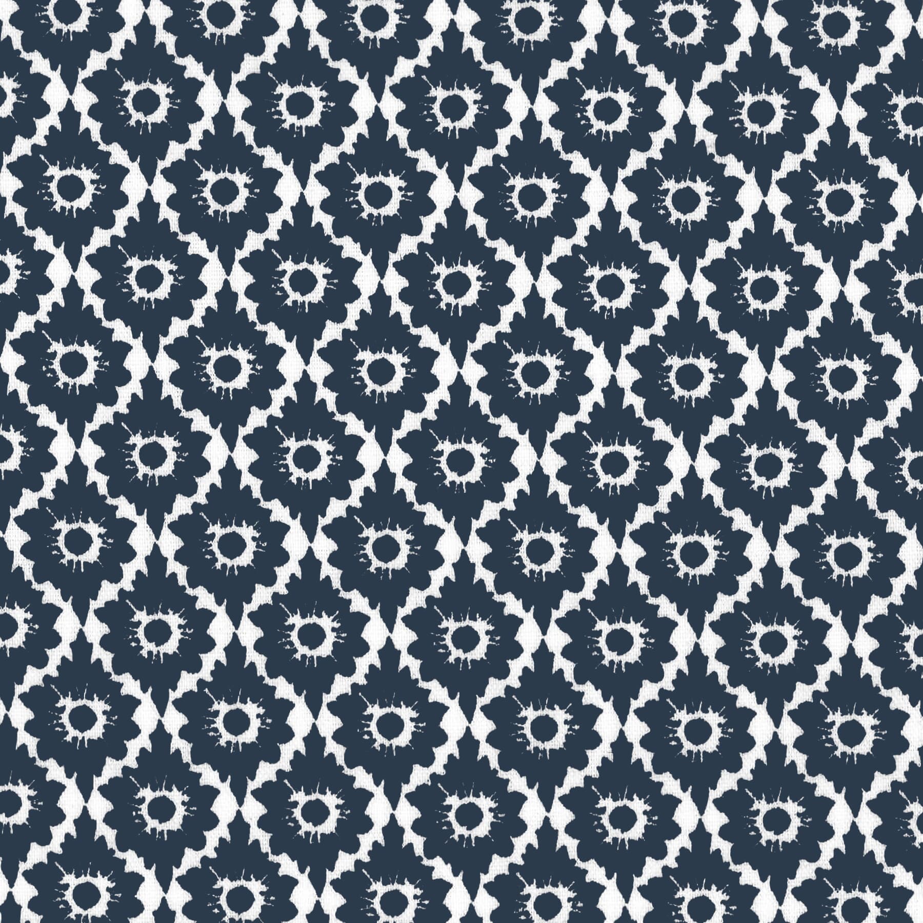 Flurry 3 Navy by Stout Fabric