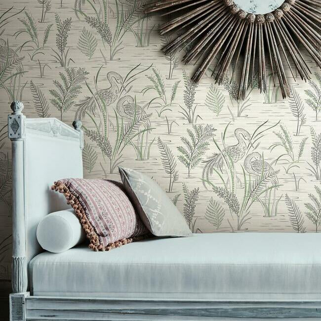 fernwater-cranes-wallpaper-black-green-york-wallcoverings-gr5952