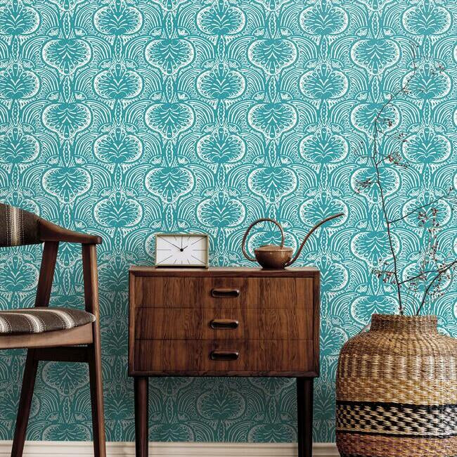 lotus-palm-wallpaper-aqua-york-wallcoverings-ho2151