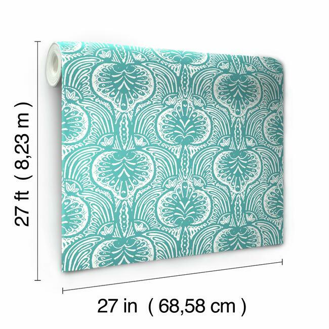 lotus-palm-wallpaper-aqua-york-wallcoverings-ho2151