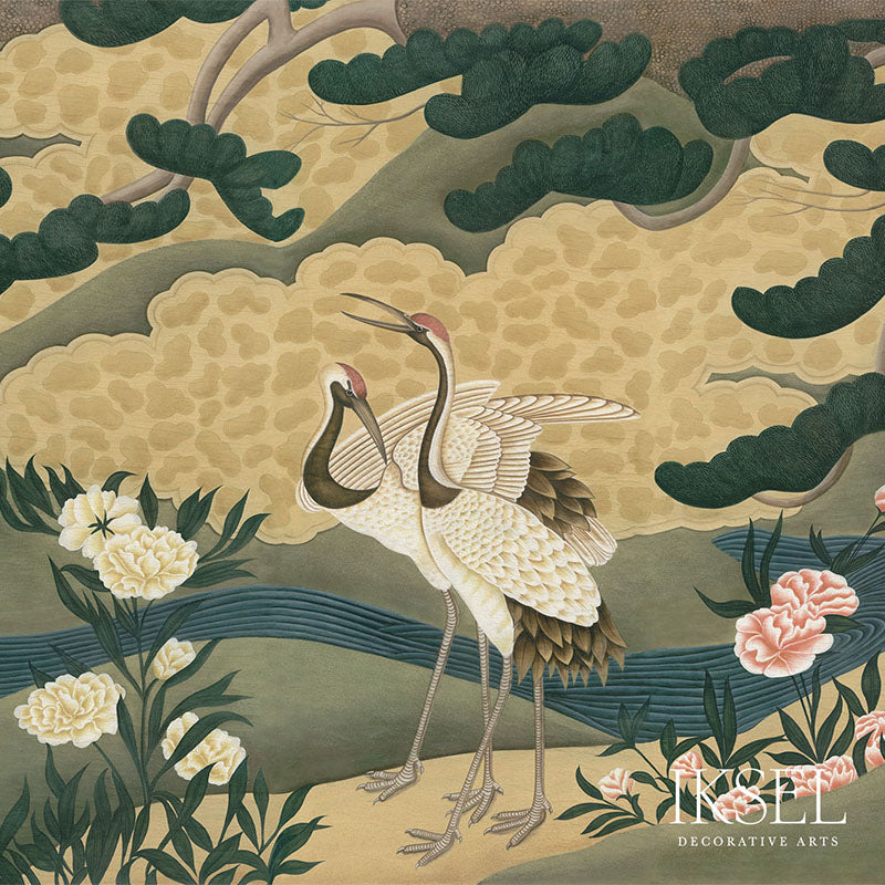 JAPANESE-CRANES-ORIGINAL-SCHUMACHER-IK3500