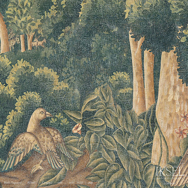 BIRDS-TAPESTRY-ORIGINAL-SCHUMACHER-IK6100