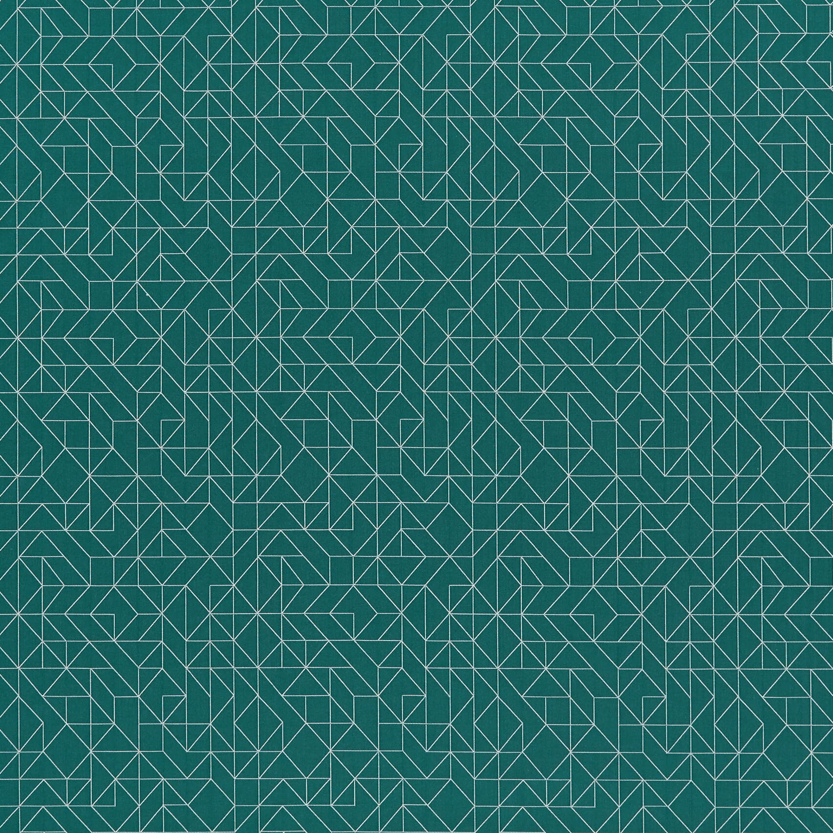 Kahn 7 Turquoise by Stout Fabric