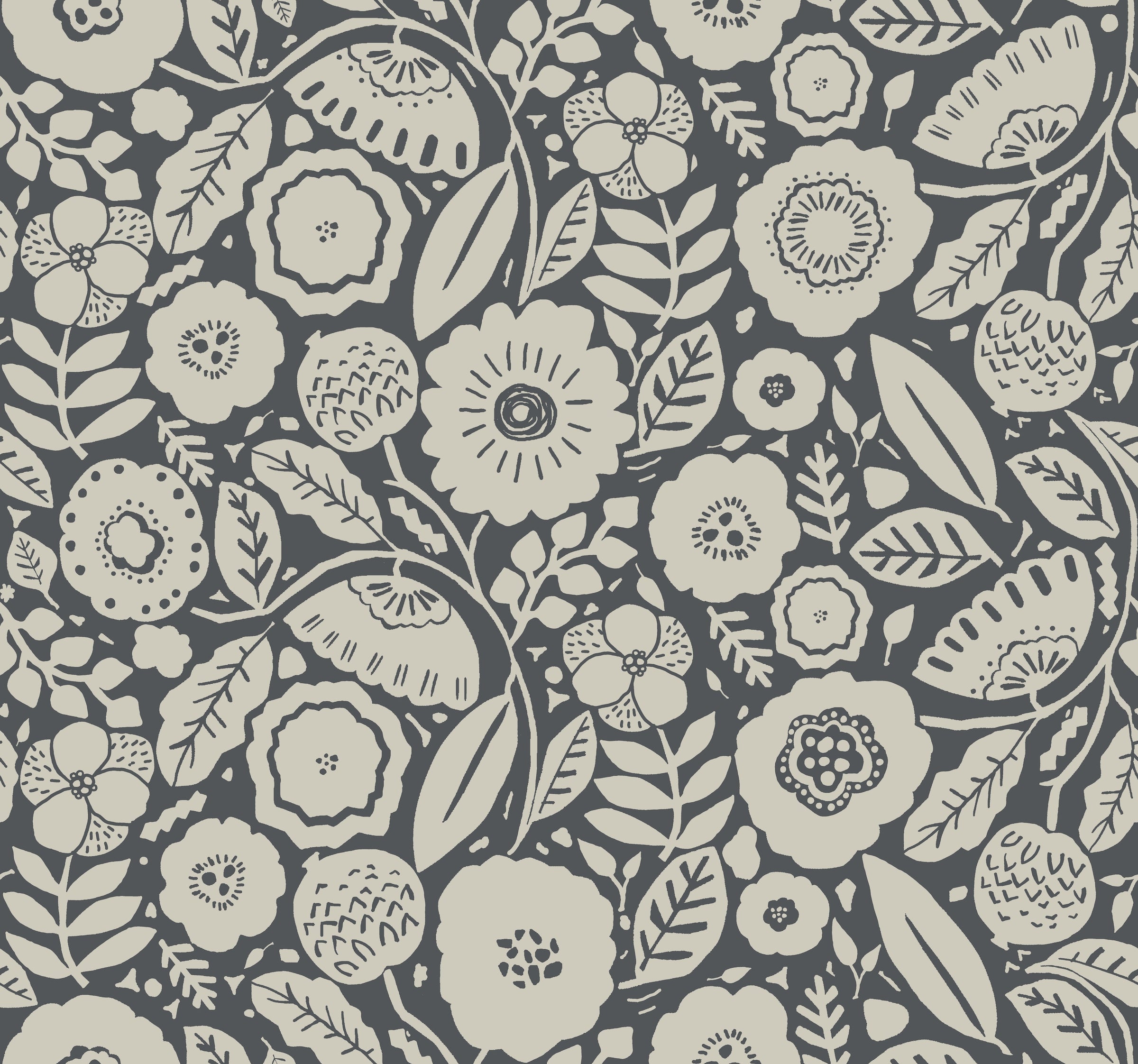 camille-blossom-wallpaper-charcoal-york-wallcoverings-lm5395