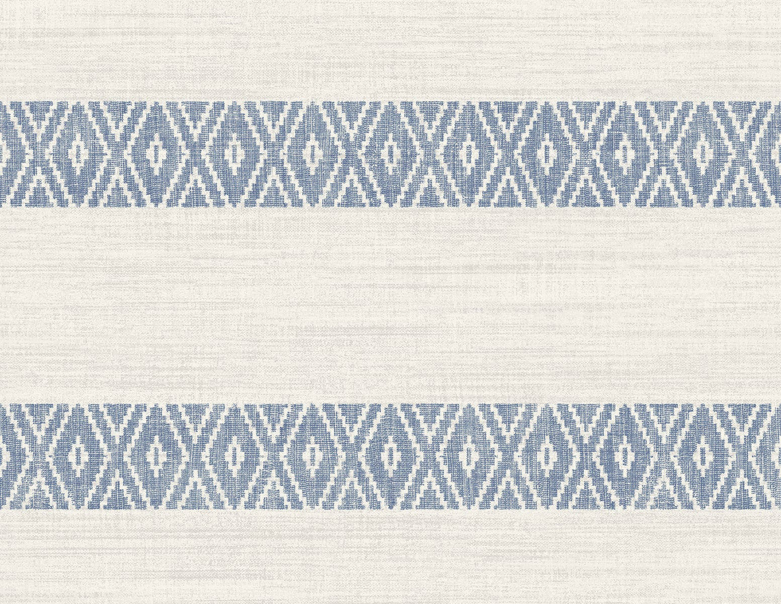 Lillian August LN40102 Coastal Haven Alani Geo Stripe Embossed Vinyl  Wallpaper Blue Bell