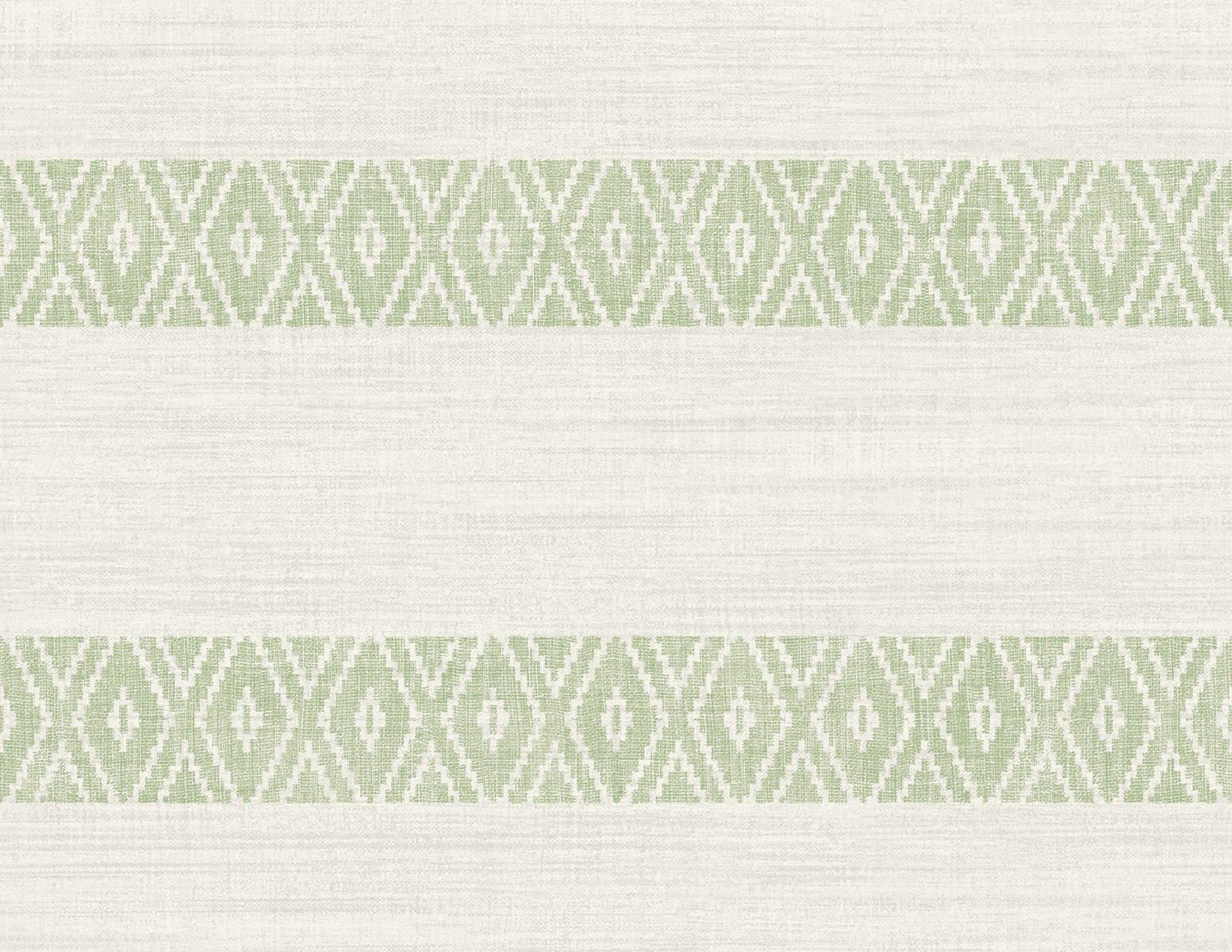 Lillian August LN40104 Coastal Haven Alani Geo Stripe Embossed Vinyl  Wallpaper Aloe