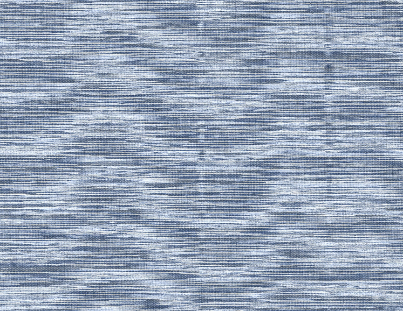 Lillian August LN40422 Coastal Haven Tiger Island Faux Sisal Embossed Vinyl  Wallpaper Riviera Blue