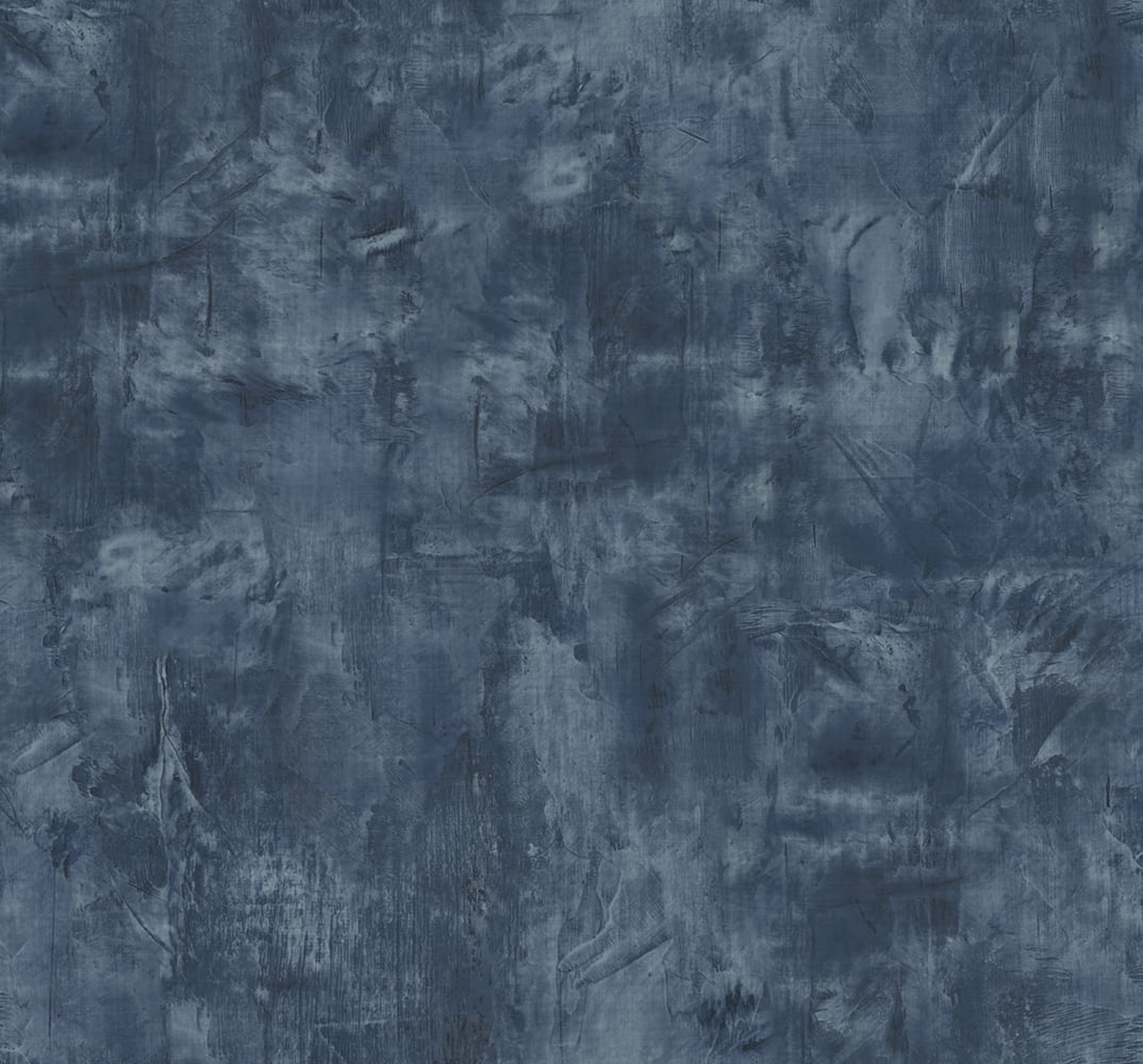 Seabrook Designs LW51702 Living with Art Rustic Stucco Faux  Wallpaper Denim Blue