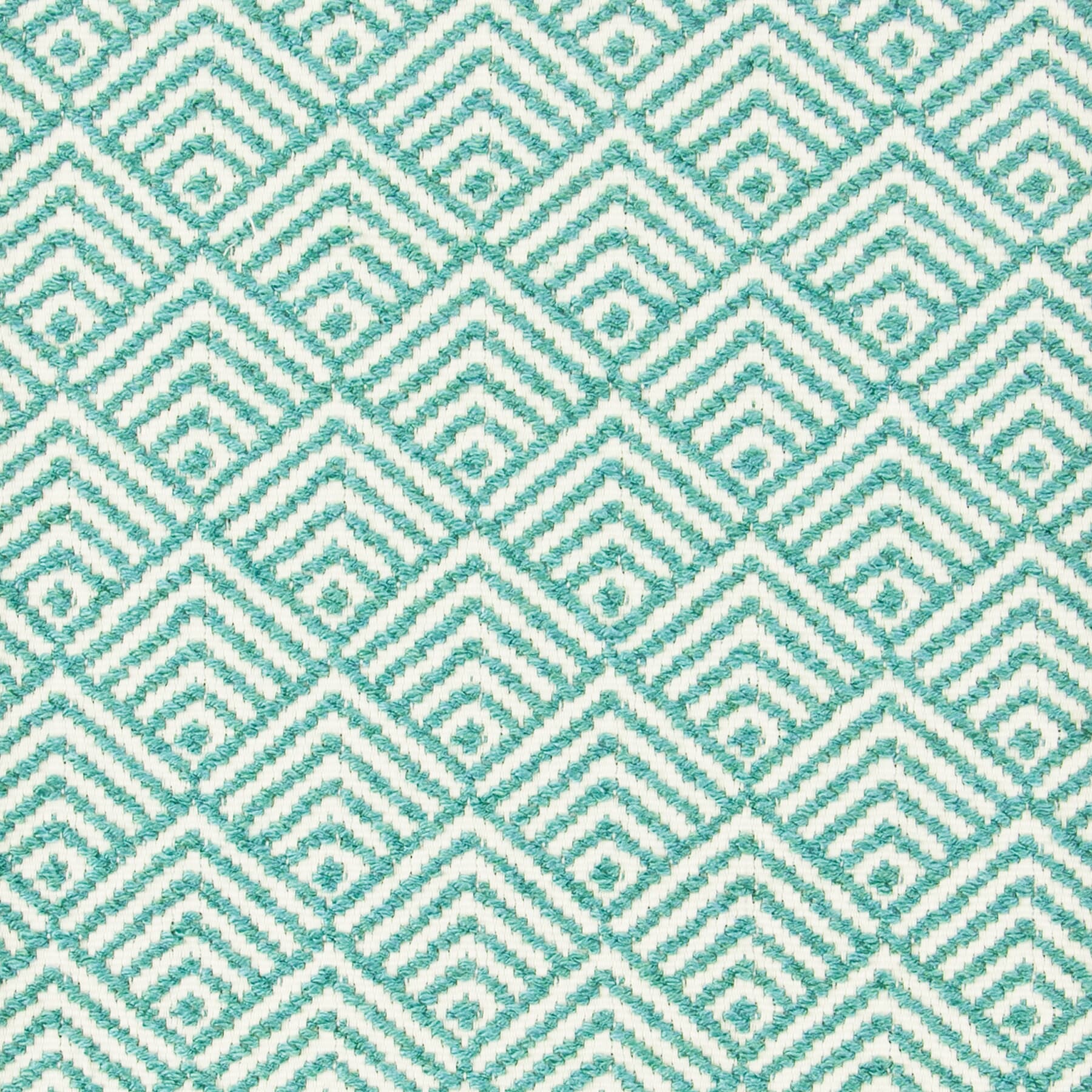 Mature 1 Turquoise by Stout Fabric