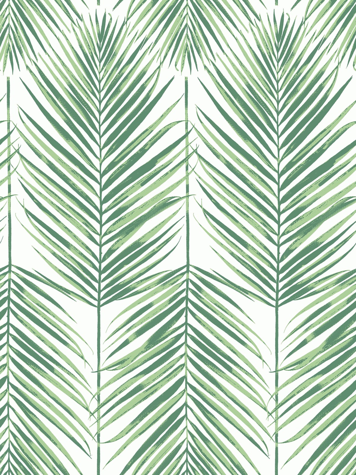 Seabrook Designs MB30034 Beach House Paradise Palm  Wallpaper Greenery