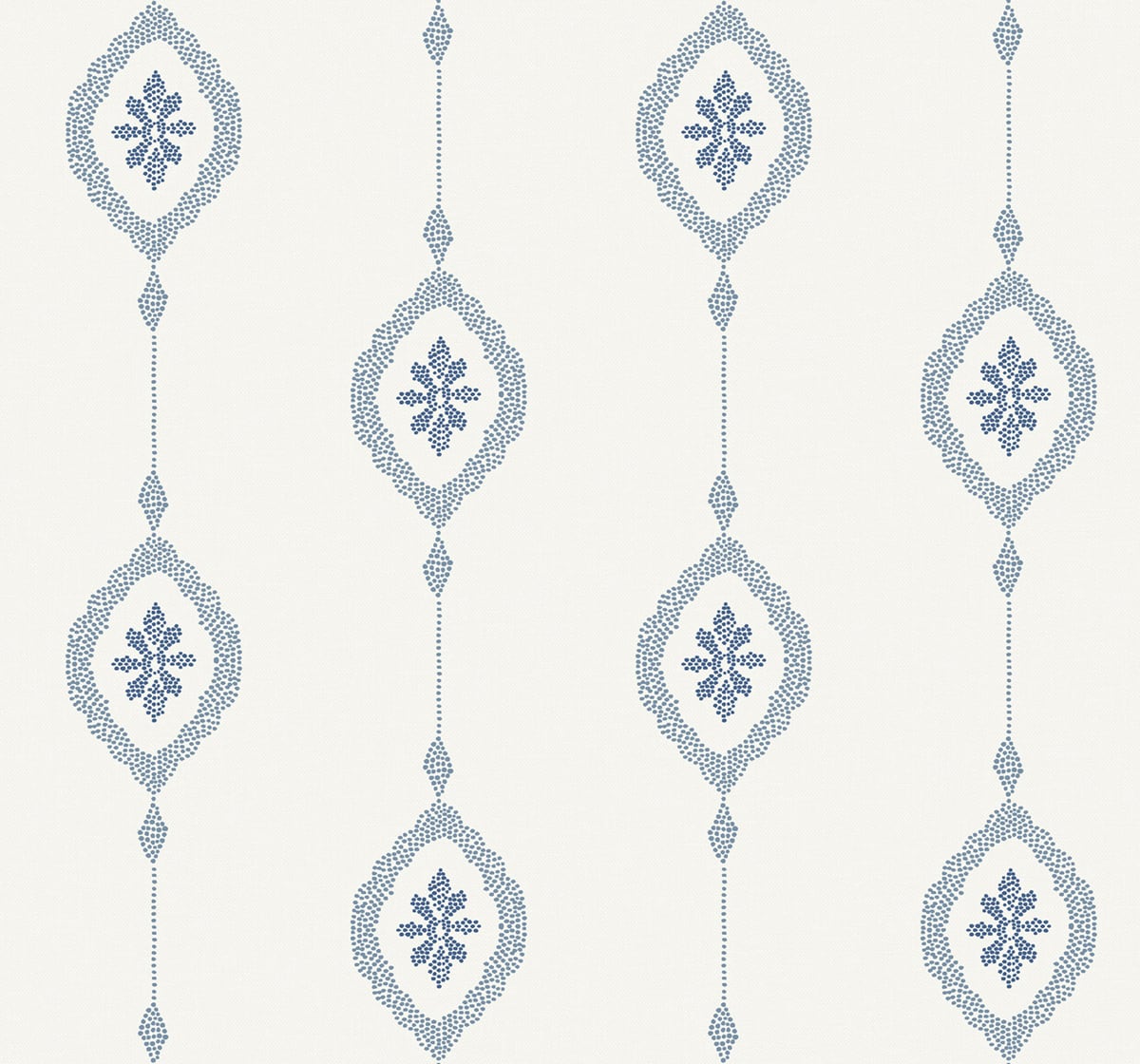 Seabrook Designs MB30512 Beach House Sand Dollar Stripe  Wallpaper Coastal Blue