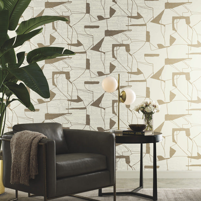 abstract-geo-wallpaper-cream-gold-york-wallcoverings-md7113