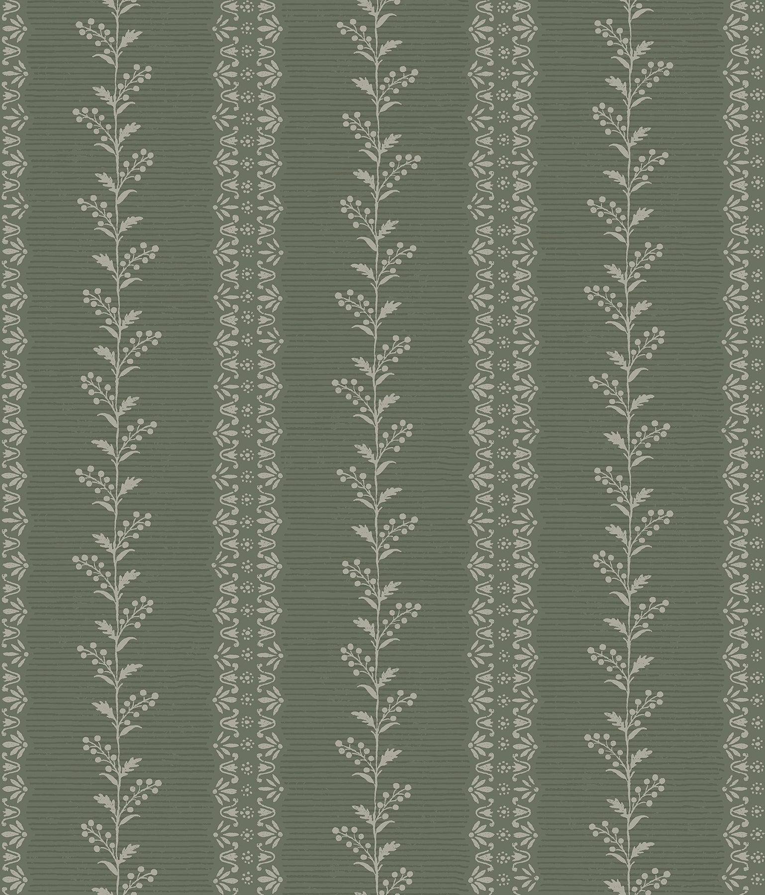 Everleigh Wallpaper - Pine - York Wallcoverings - MF4767