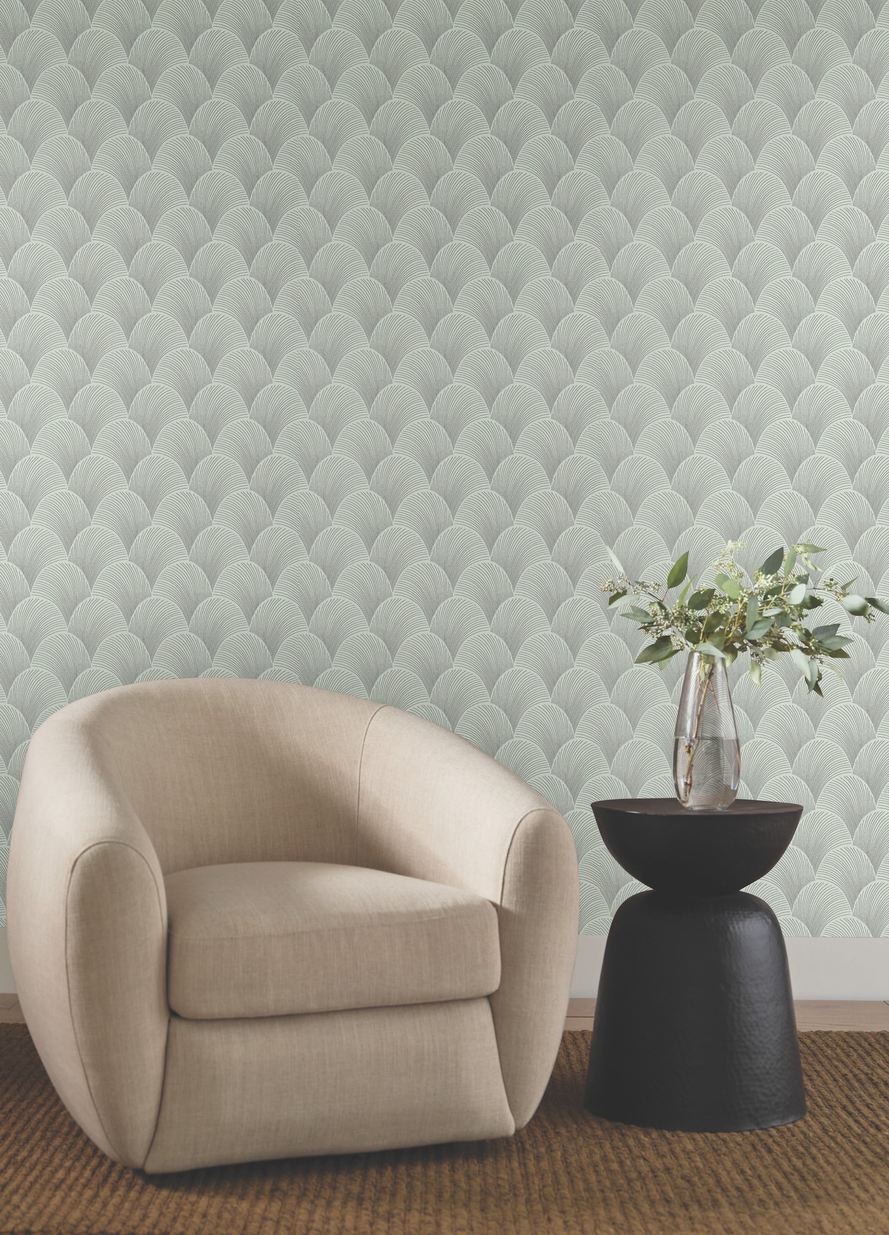 metallic-scallop-wallpaper-light-green-york-wallcoverings-nt6106