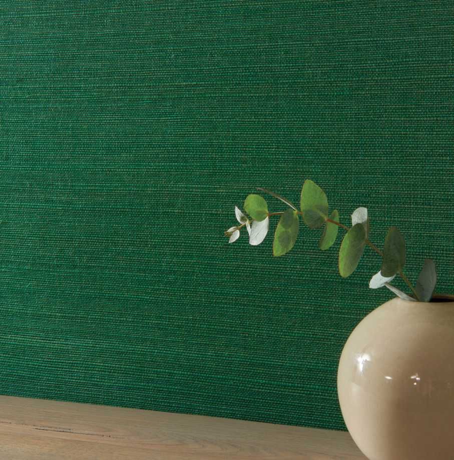 Grasscloth Emerald
