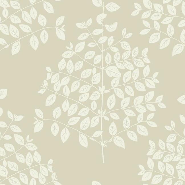 Tender Wallpaper - Pearl Taupe - York Wallcoverings - OS4253