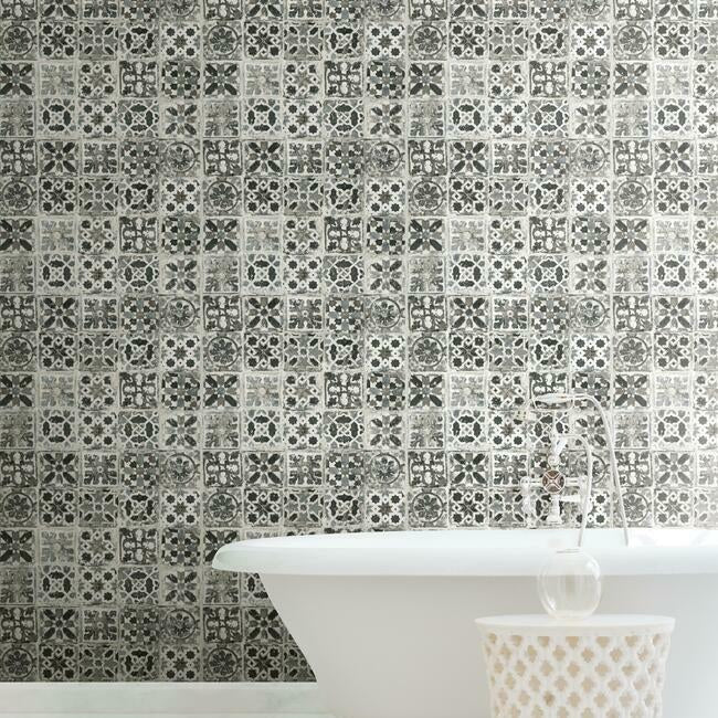 encaustic-tile-premium-premium-peel-stick-wallpaper-obsidian-york-wallcoverings-psw1303rl