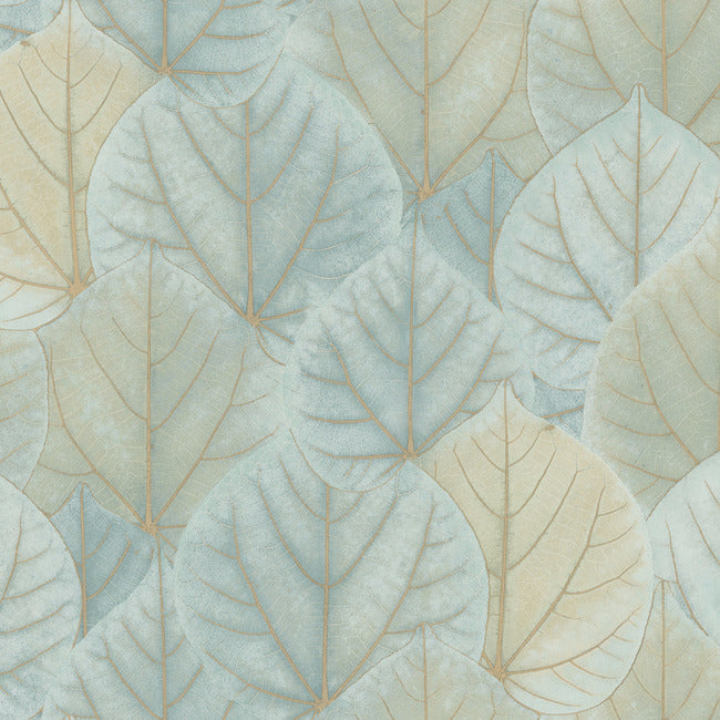 leaf-concerto-premium-peel-stick-wallpaper-turquoise-york-wallcoverings-psw1427rl