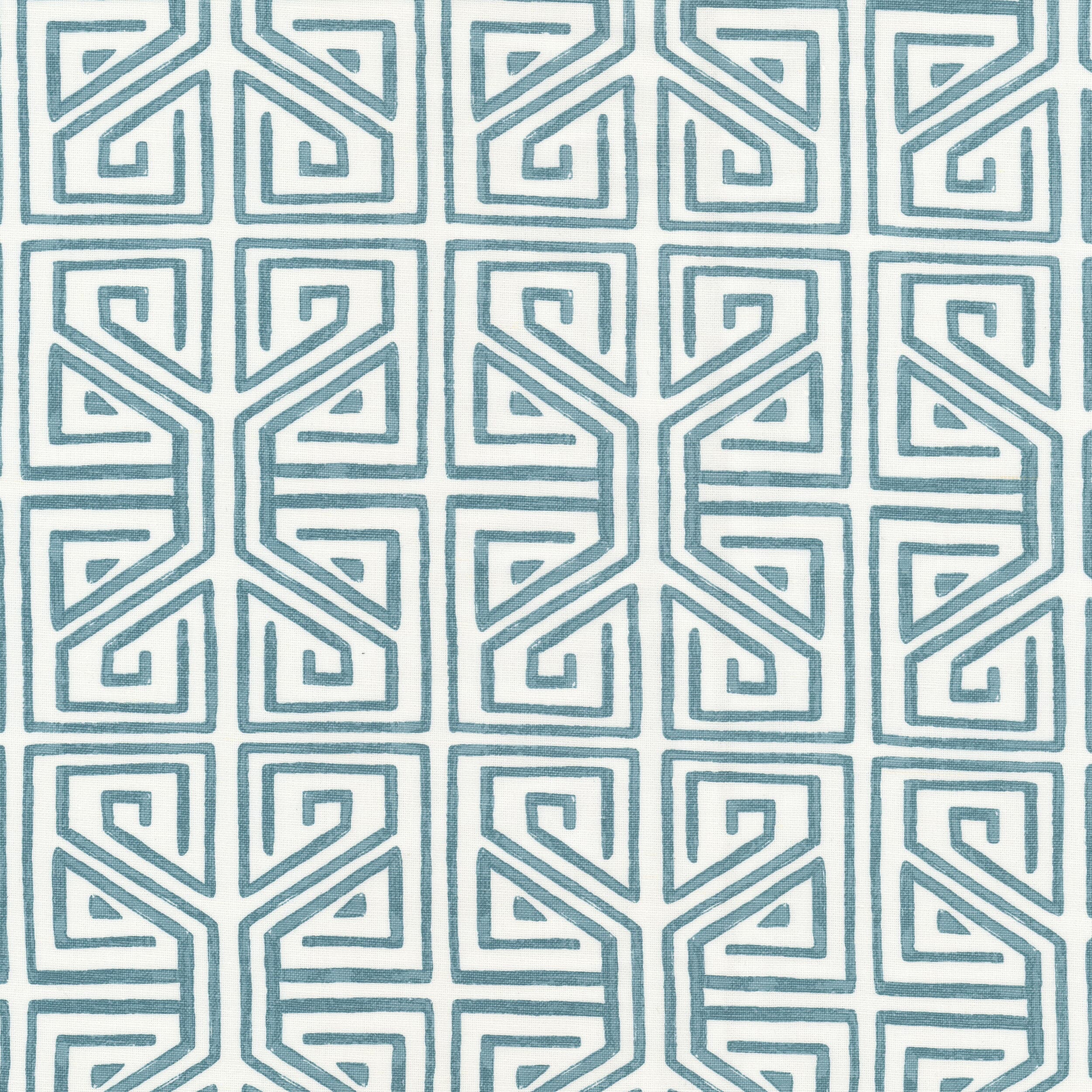 Revelry 3 Aqua by Stout Fabric