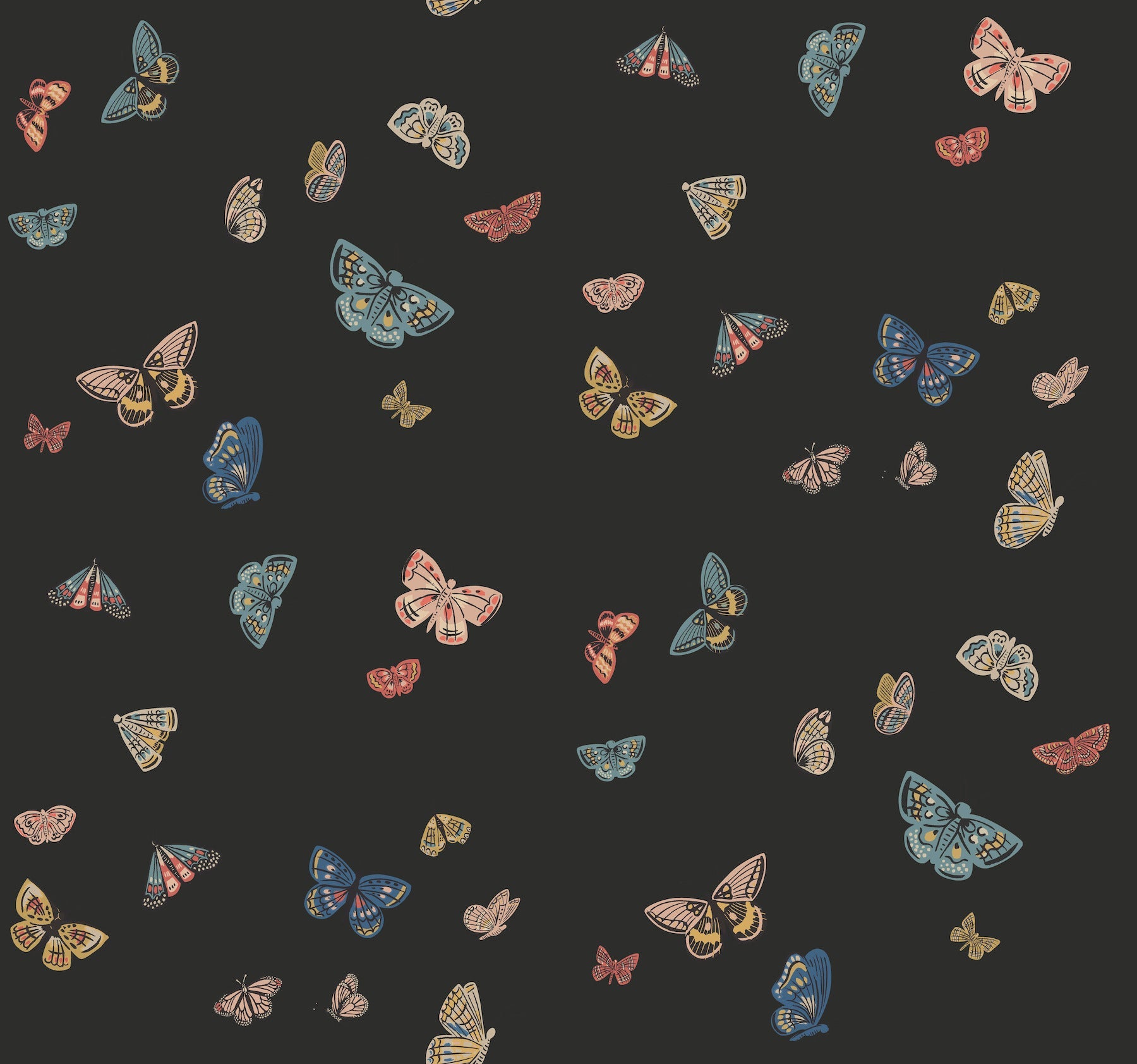 butterfly-house-wallpaper-black-york-wallcoverings-rf7413