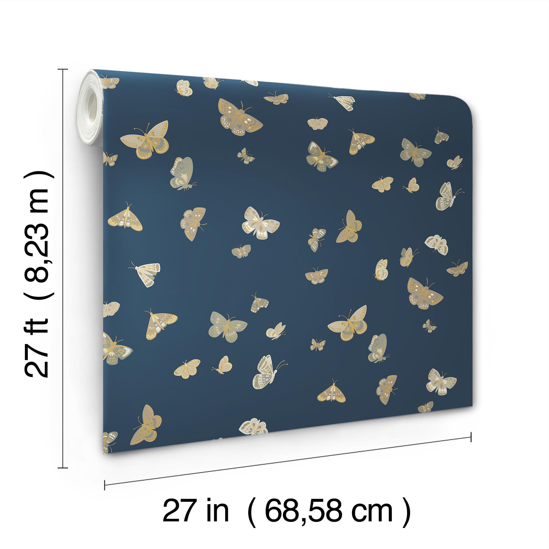 butterfly-house-wallpaper-navy-york-wallcoverings-rf7415