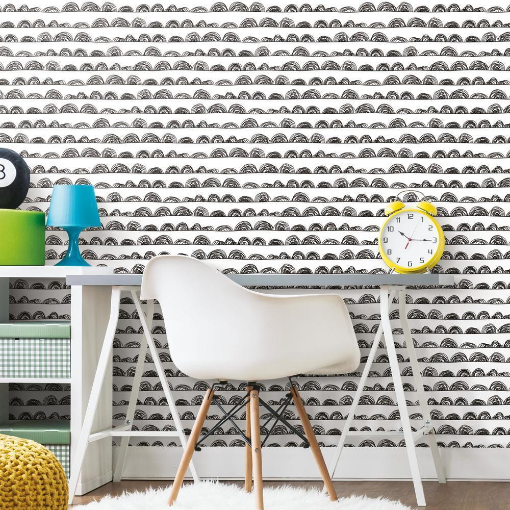 doodle-scallop-peel-and-stick-wallpaper-black-york-wallcoverings-rmk11815wp