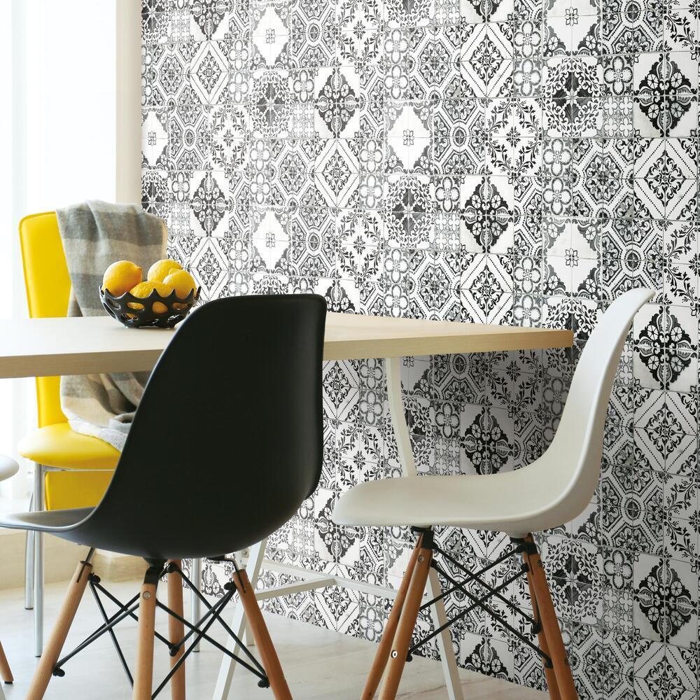 mediterranean-tile-peel-and-stick-wallpaper-black-york-wallcoverings-rmk11282wp