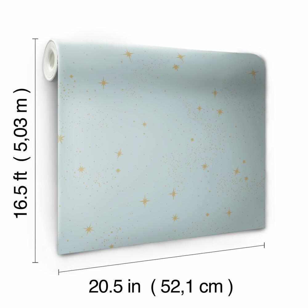 upon-a-star-peel-and-stick-wallpaper-blue-york-wallcoverings-rmk11320wp