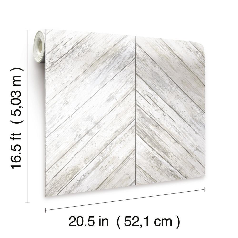 herringbone-wood-boards-peel-and-stick-wallpaper-white-york-wallcoverings-rmk11453wp