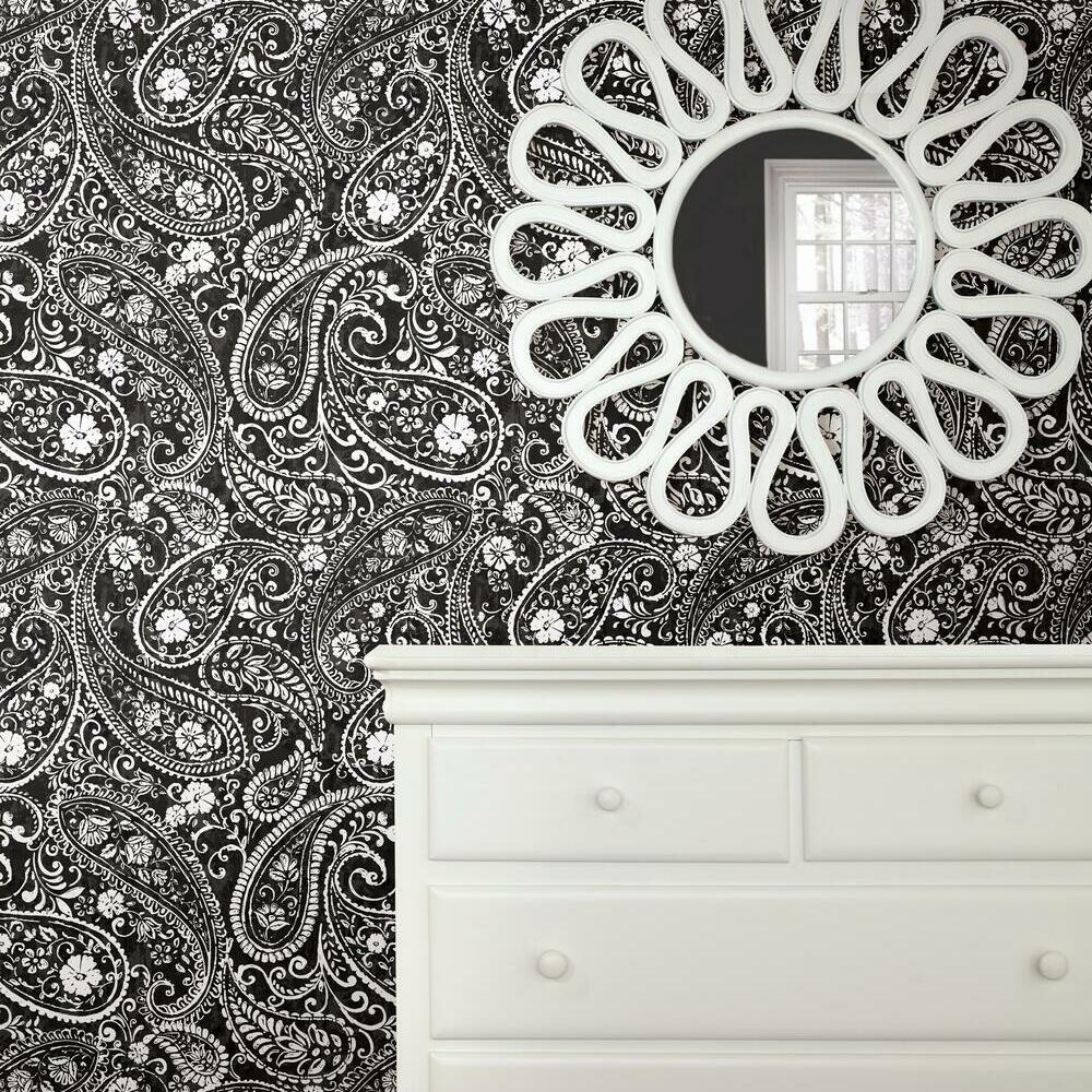 paisley-prince-peel-and-stick-wallpaper-black-york-wallcoverings-rmk11582rl