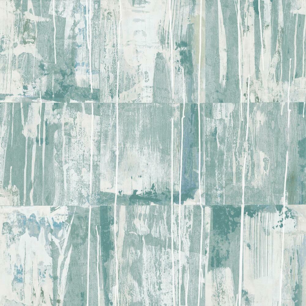 Washout Peel and Stick Wallpaper - Green - York Wallcoverings - RMK11593RL