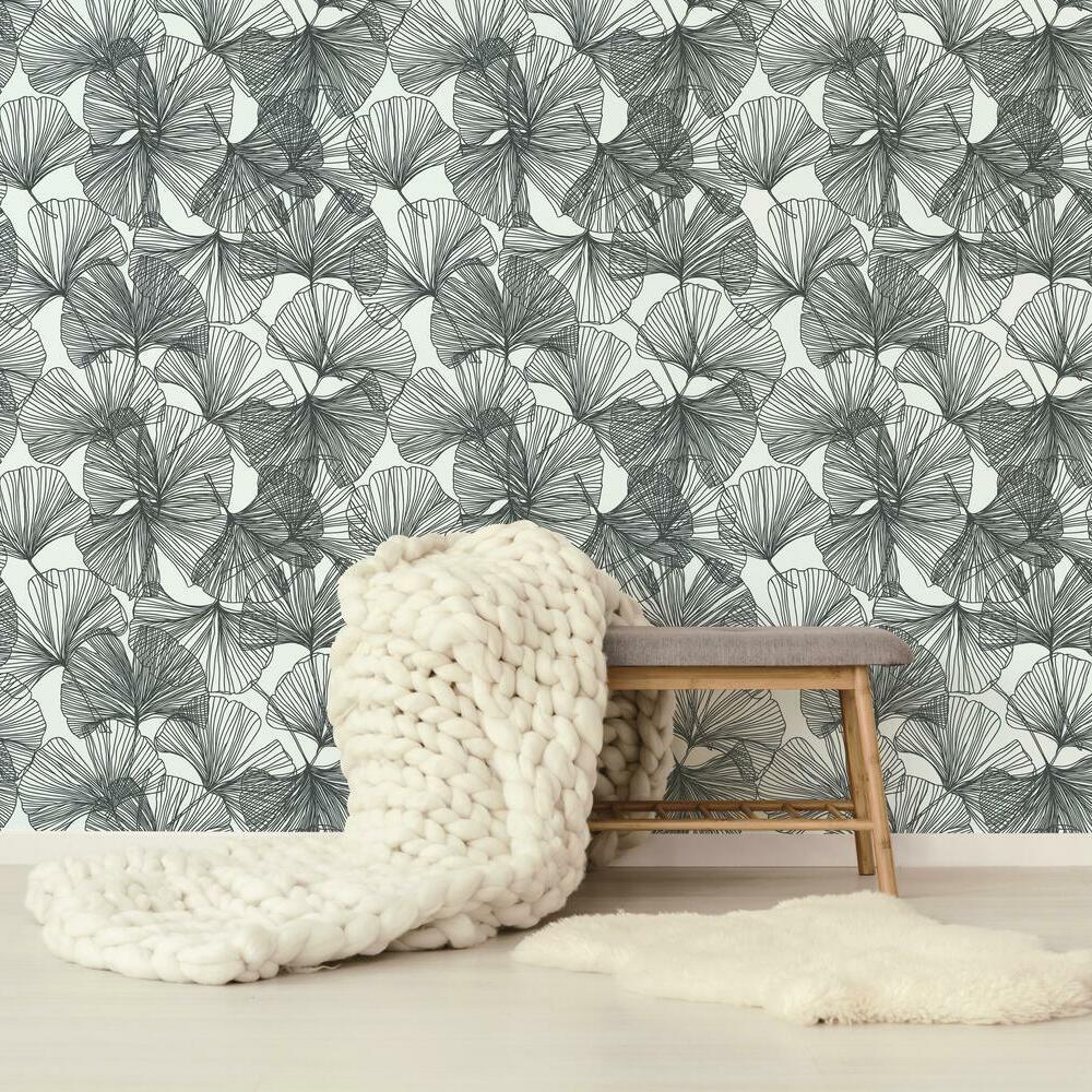 ginkgo-leaves-peel-and-stick-wallpaper-black-york-wallcoverings-rmk11601wp