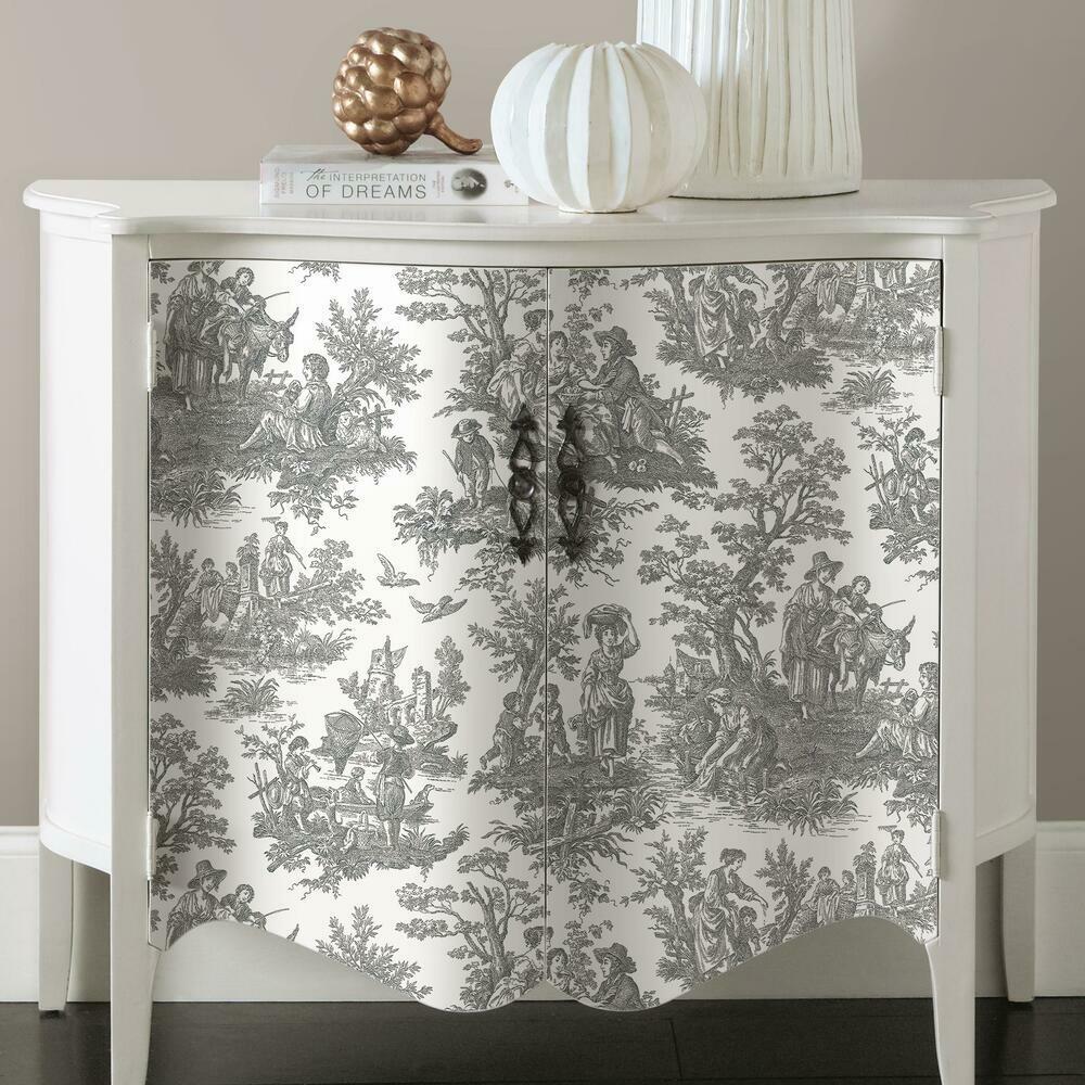 waverly-country-life-toile-peel-and-stick-wallpaper-grey-york-wallcoverings-rmk11869wp