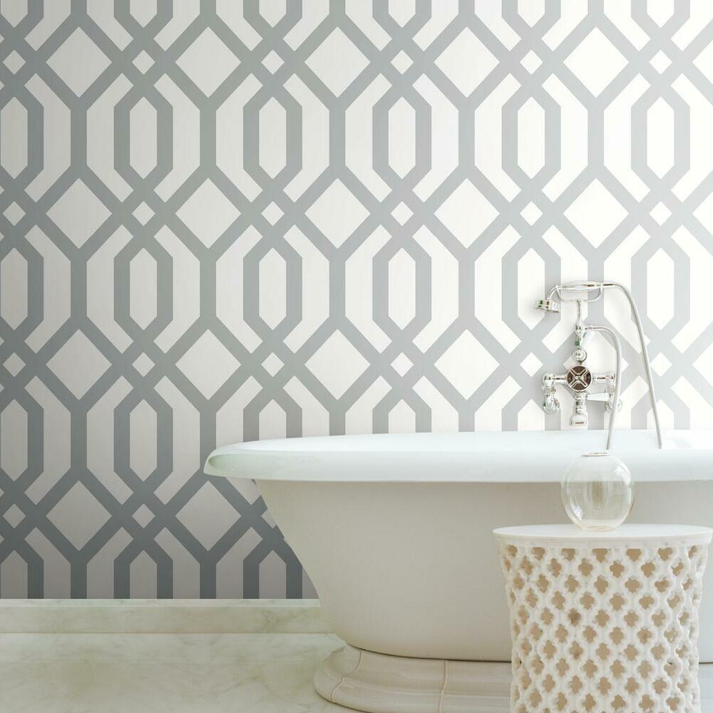 gazebo-lattice-peel-and-stick-wallpaper-grey-york-wallcoverings-rmk12013wp